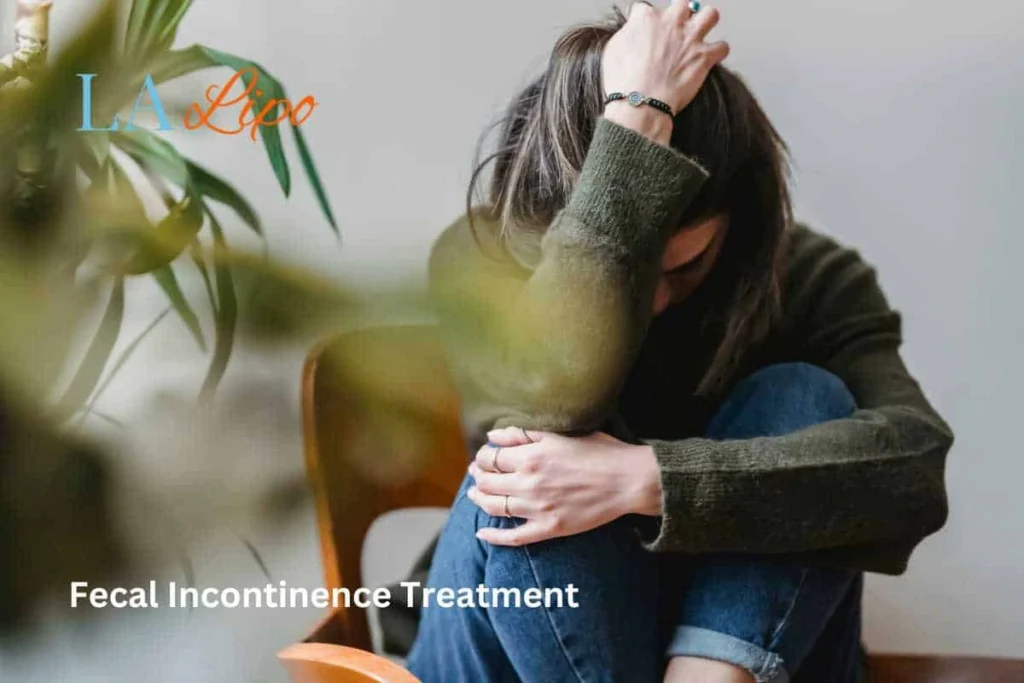 woman worried about fecal incontinence diet Tilbury