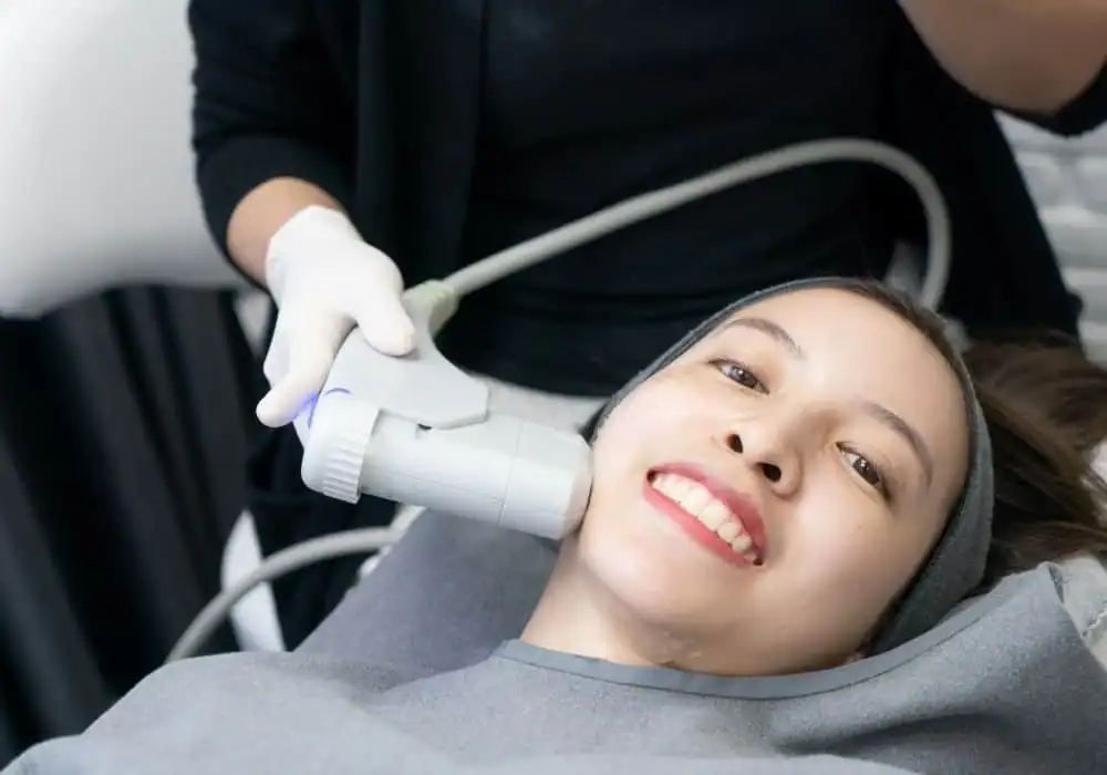 HIFU treatment Tilbury in progress
