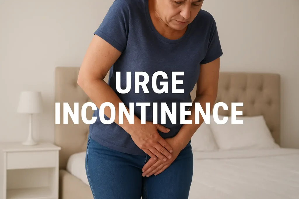how to manage urge incontinence Tilbury symptoms