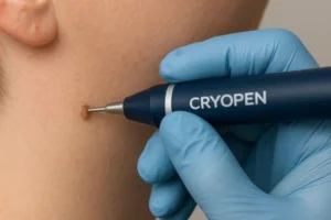 Person receiving skin tag removal Tilbury