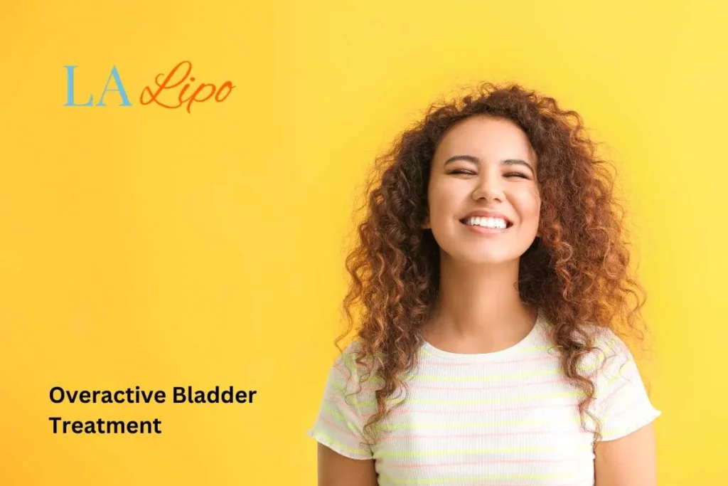 woman smiling about overactive bladder treatment Tilbury solutions